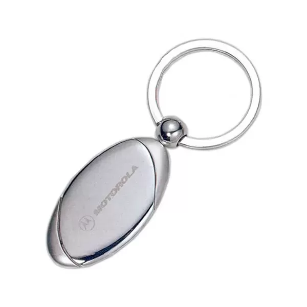 Quality oval key ring