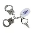 Handcuff keychain with a