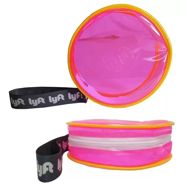 Round Transparent Zipper Pouch