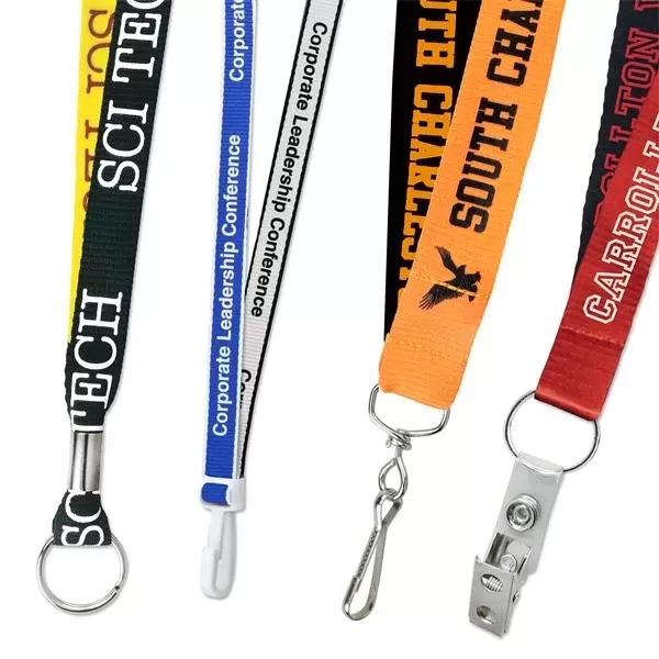 Unique custom silkscreen lanyard