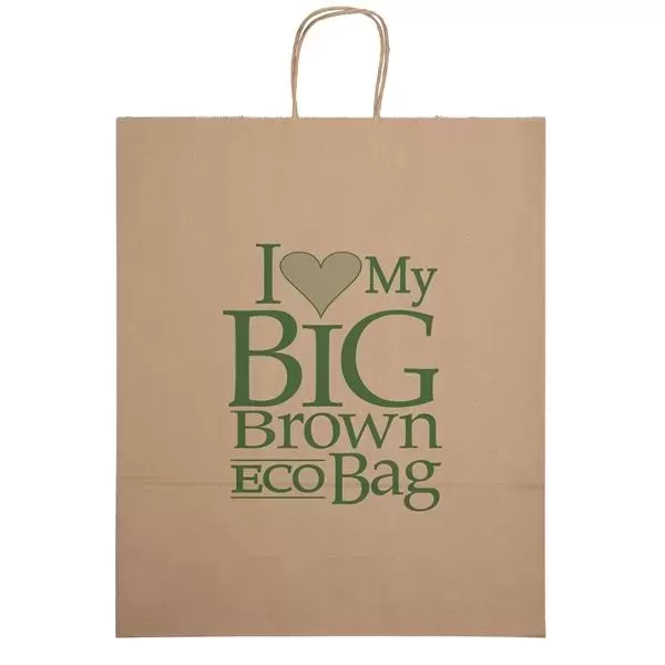 Eco-friendly brown kraft paper