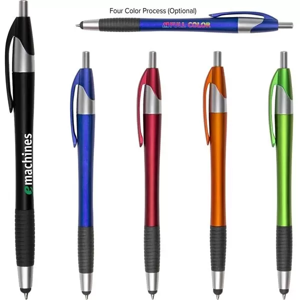 ABS plastic plunger-action pen