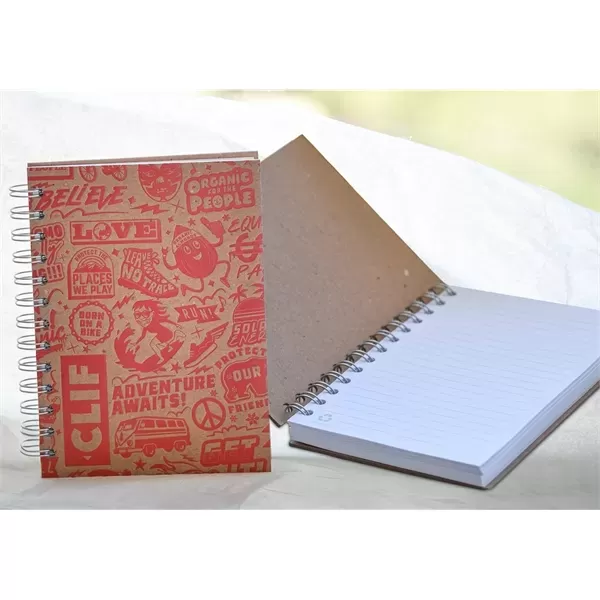 Spiral bound journal with