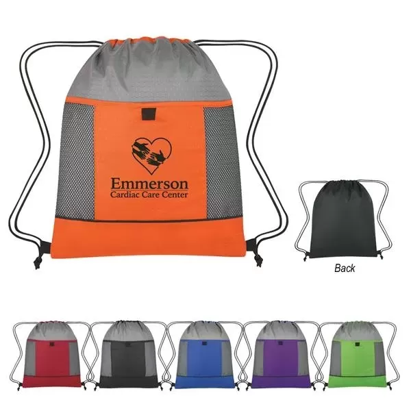 Honeycomb Ripstop Drawstring Bag.