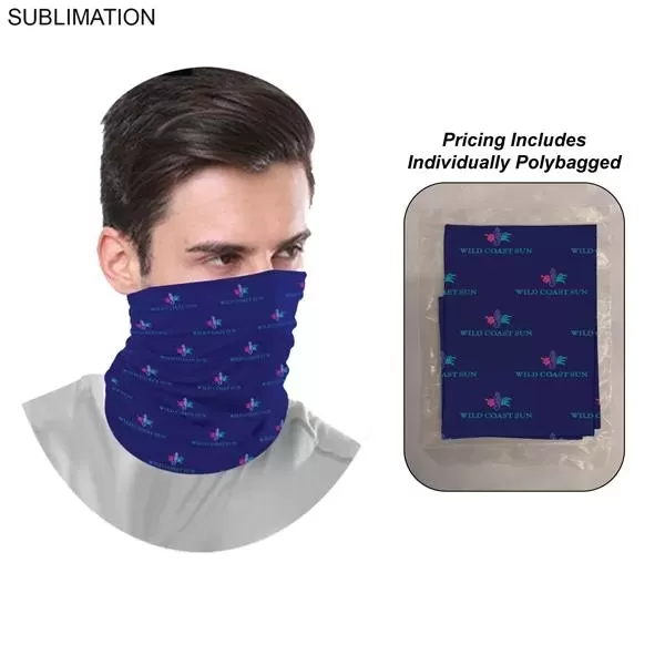 Individually Polybagged Sublimated Multifunction