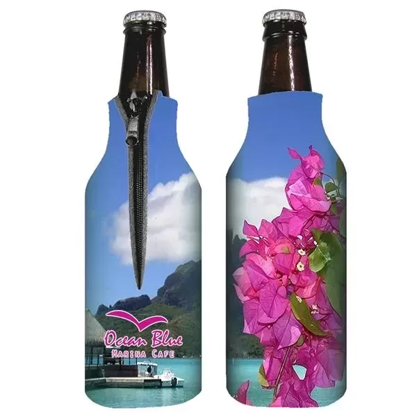 Foam bottle holder with