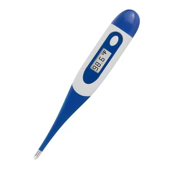 Electronic oral thermometer with