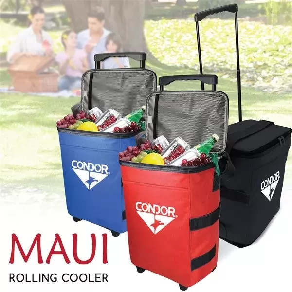 36-Can rolling cooler with