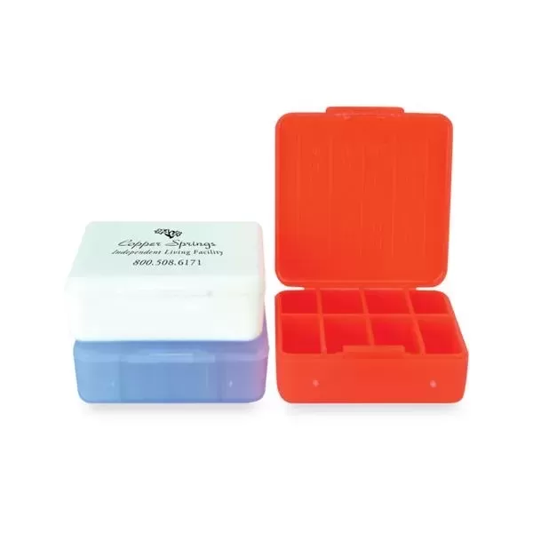 The compact pill box