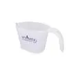Two-cup size measuring cup