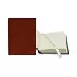 Leather bookbound journal with