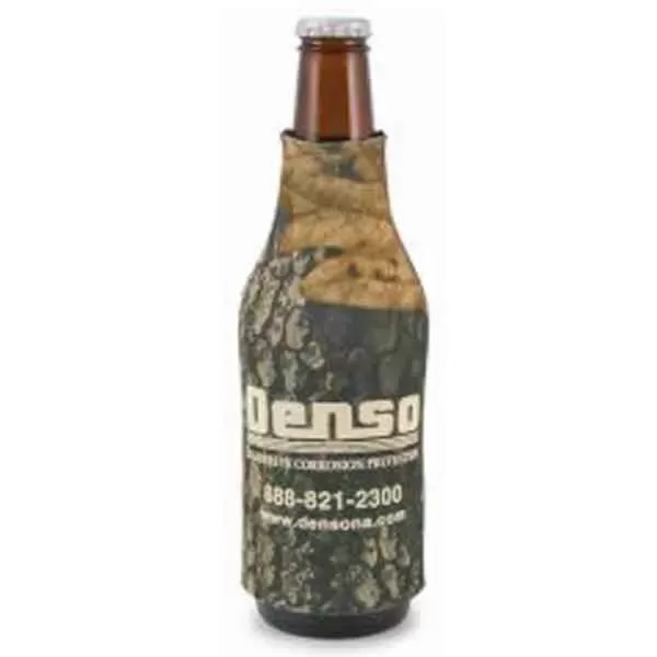 Trademark camouflage bottle insulator.