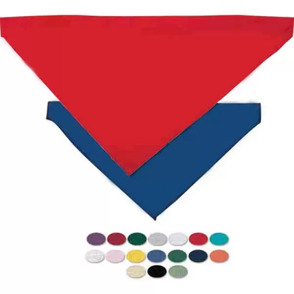 Blank, large pet bandana