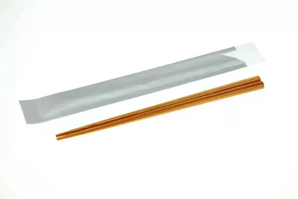 Bamboo chopsticks in silver