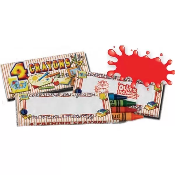 Custom Imprinted Promotional Crayons
