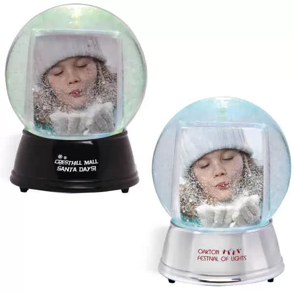 Large snow globe with