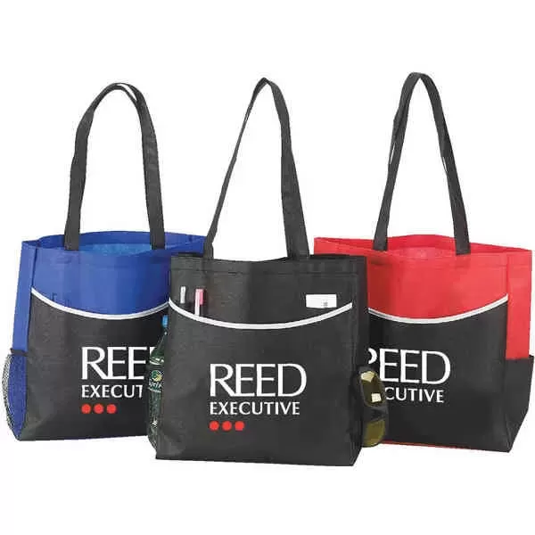 Tote bag with large
