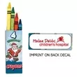 Holiday crayons, 4 pack