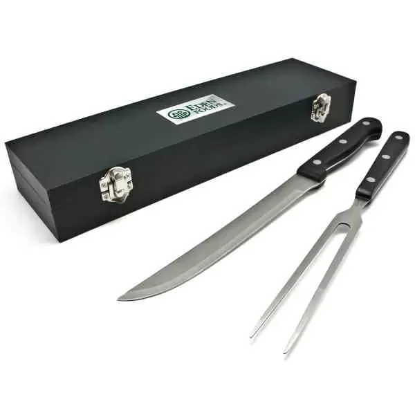 2-pc carving set. 12