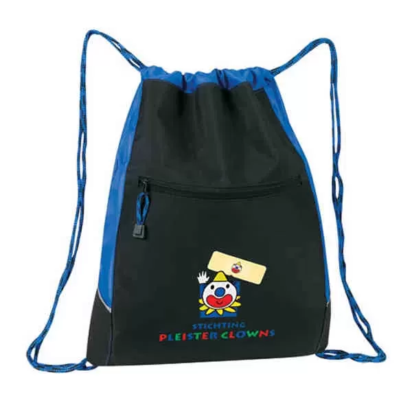 Drawstring duffle bag with