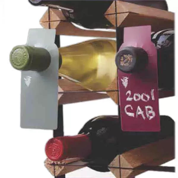 Chalkboard wine bottle tags,