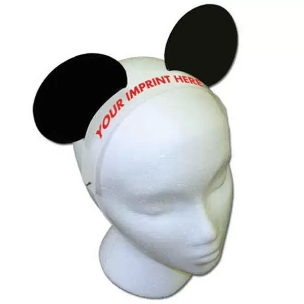 Mouse ears with elastic