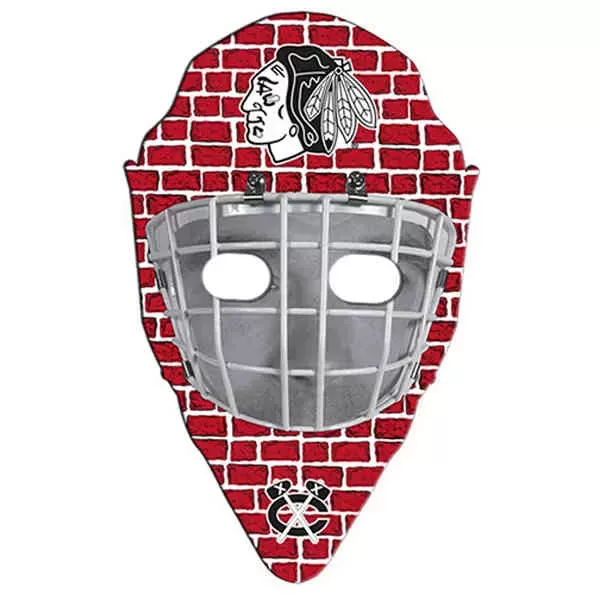 Hockey mask shape paper