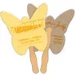 Butterfly shaped fan is