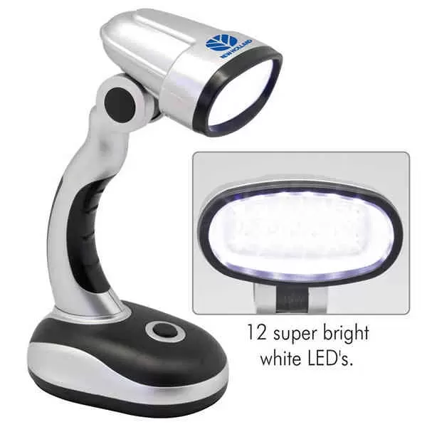 12 LED desk lamp.