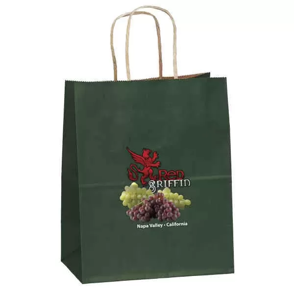 Matte paper shopper with