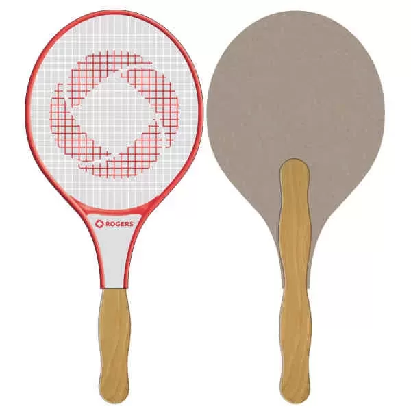 Racquet shaped fan is